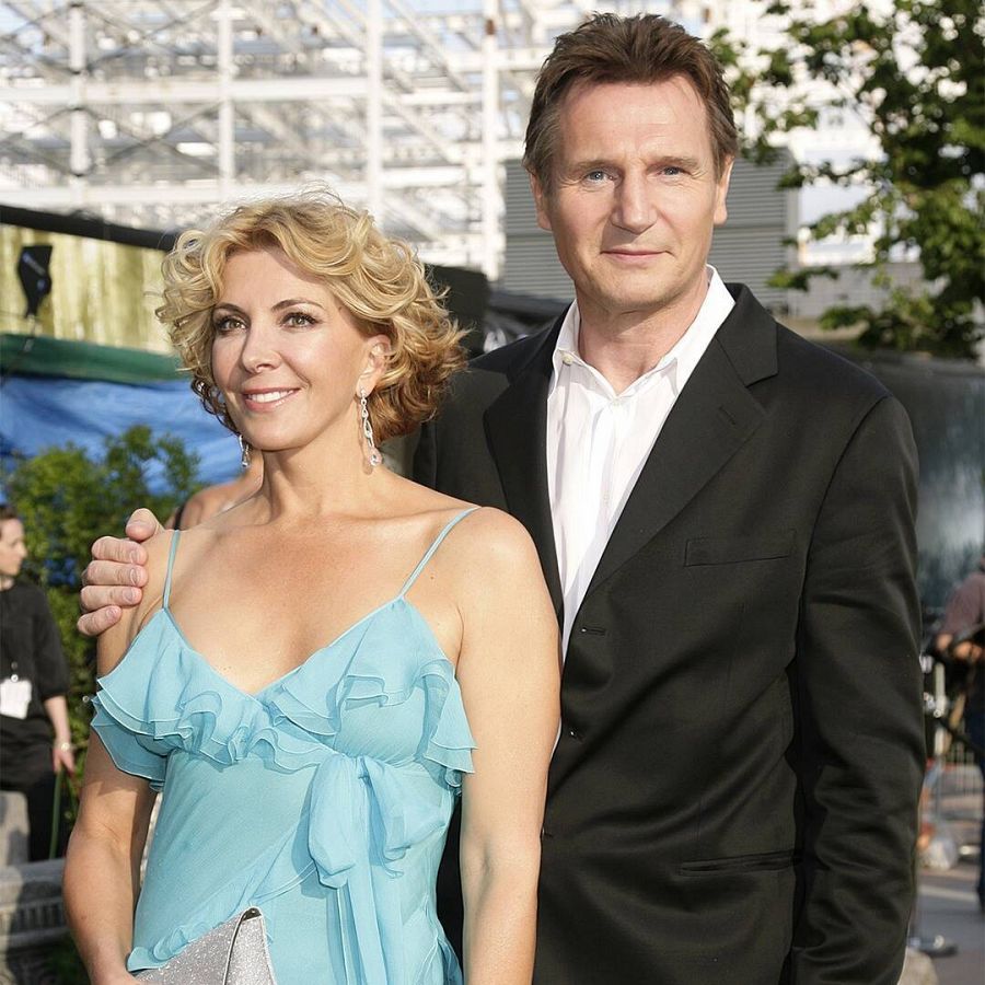 Liam Neeson y su mujer, Natalia Richardson
