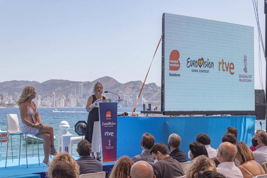 Amalia Martínez de Velasco, directora de Contenidos de RTVE, anunció cómo será el certamen de Benidorm