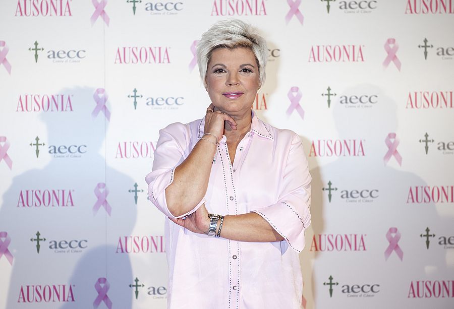 Terelu Campos en el evento de la AECC y Ausonia