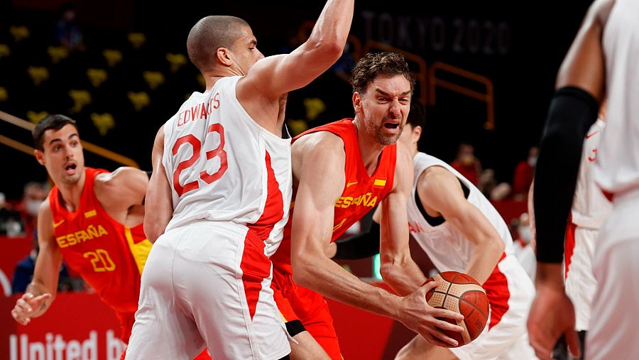 Pau Gasol 'redebuta' en los que van a ser sus últimos Juegos Olímpicos