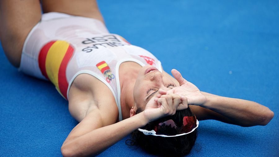 La triatleta española Miriam Casillas