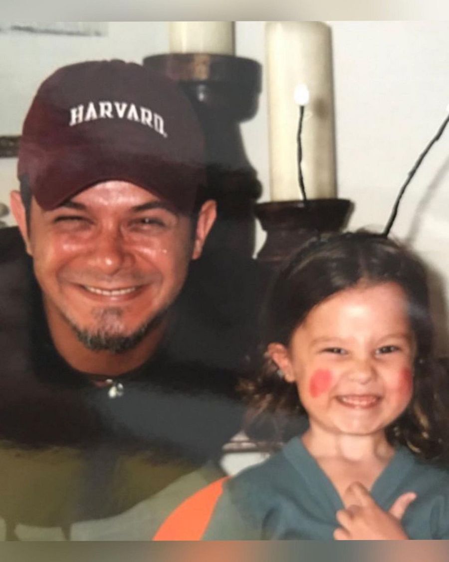 Alejandro Sanz y su hija Manuela