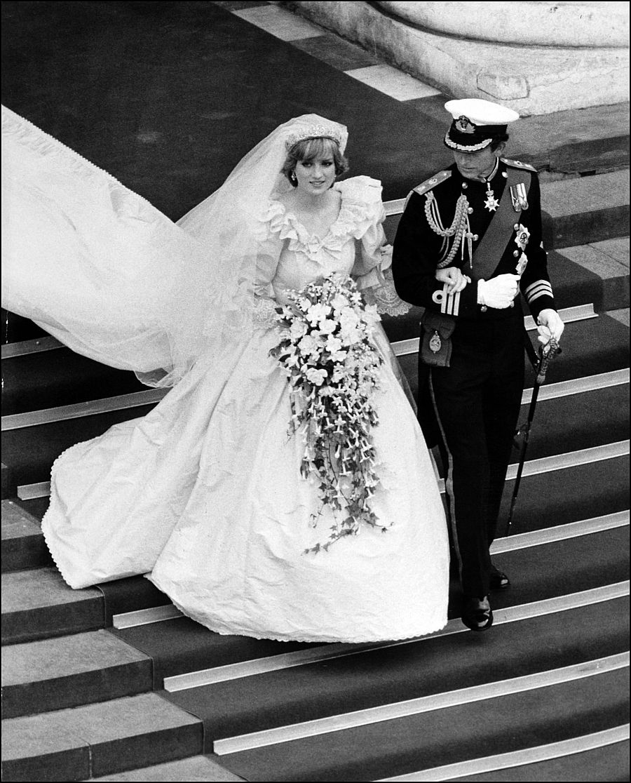 La boda del príncipe Carlos de Inglaterra y Diana de Gales