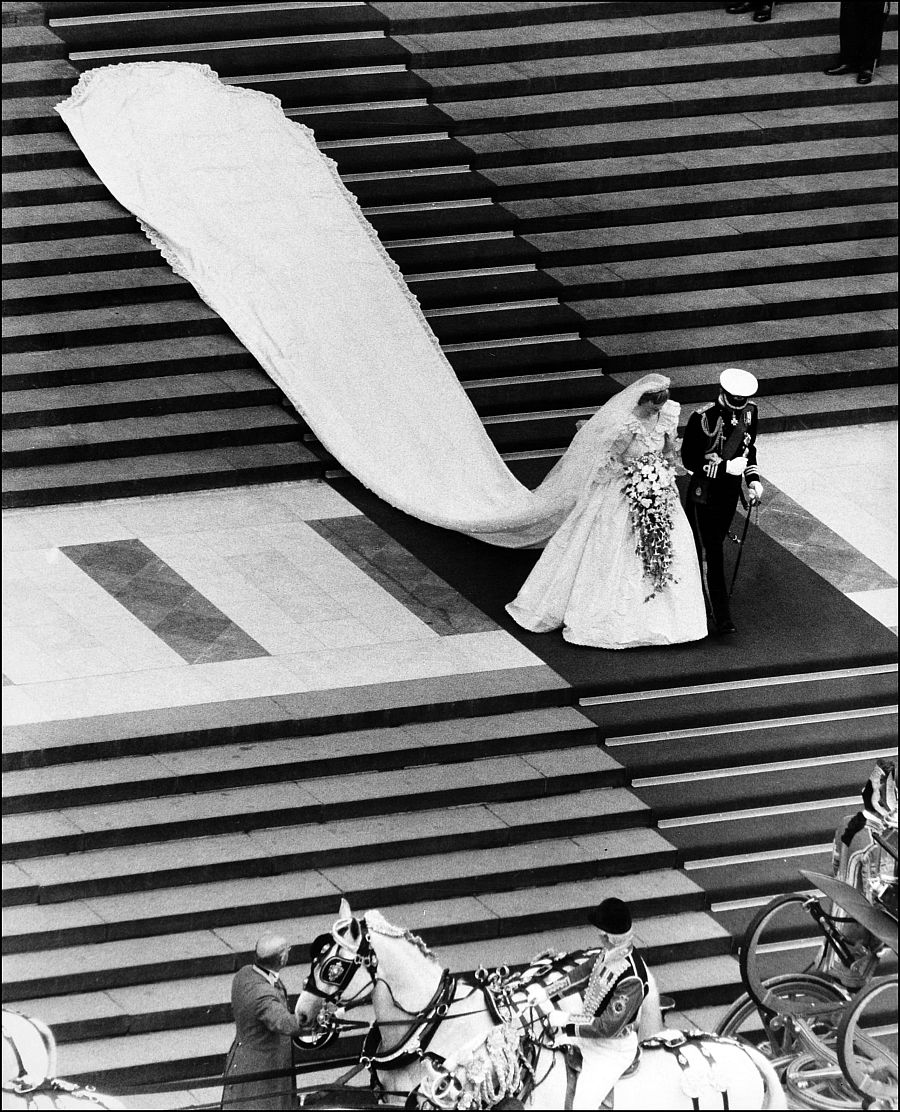 La boda del príncipe Carlos de Inglaterra y Diana de Gales