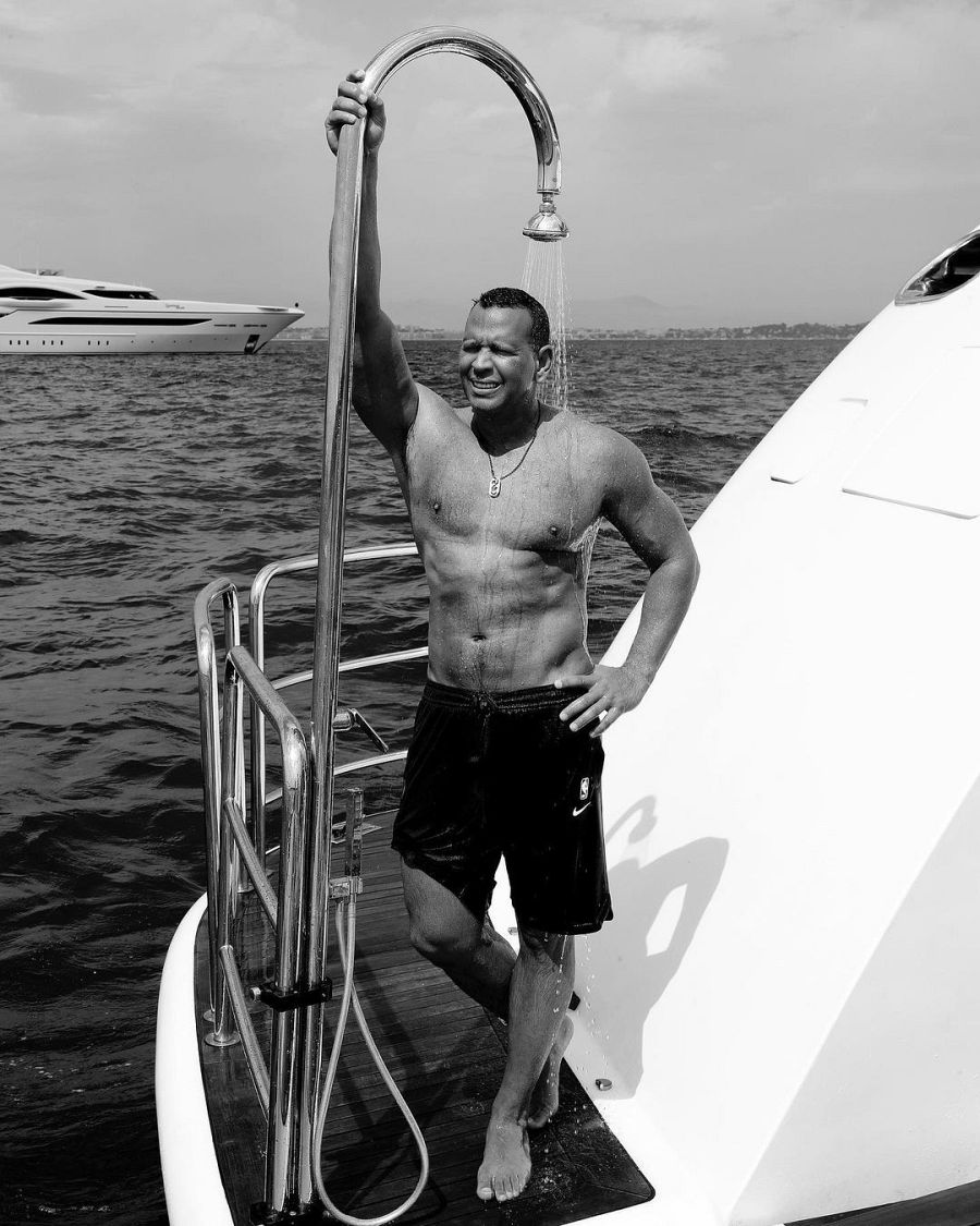 Posado veraniego de Álex Rodríguez