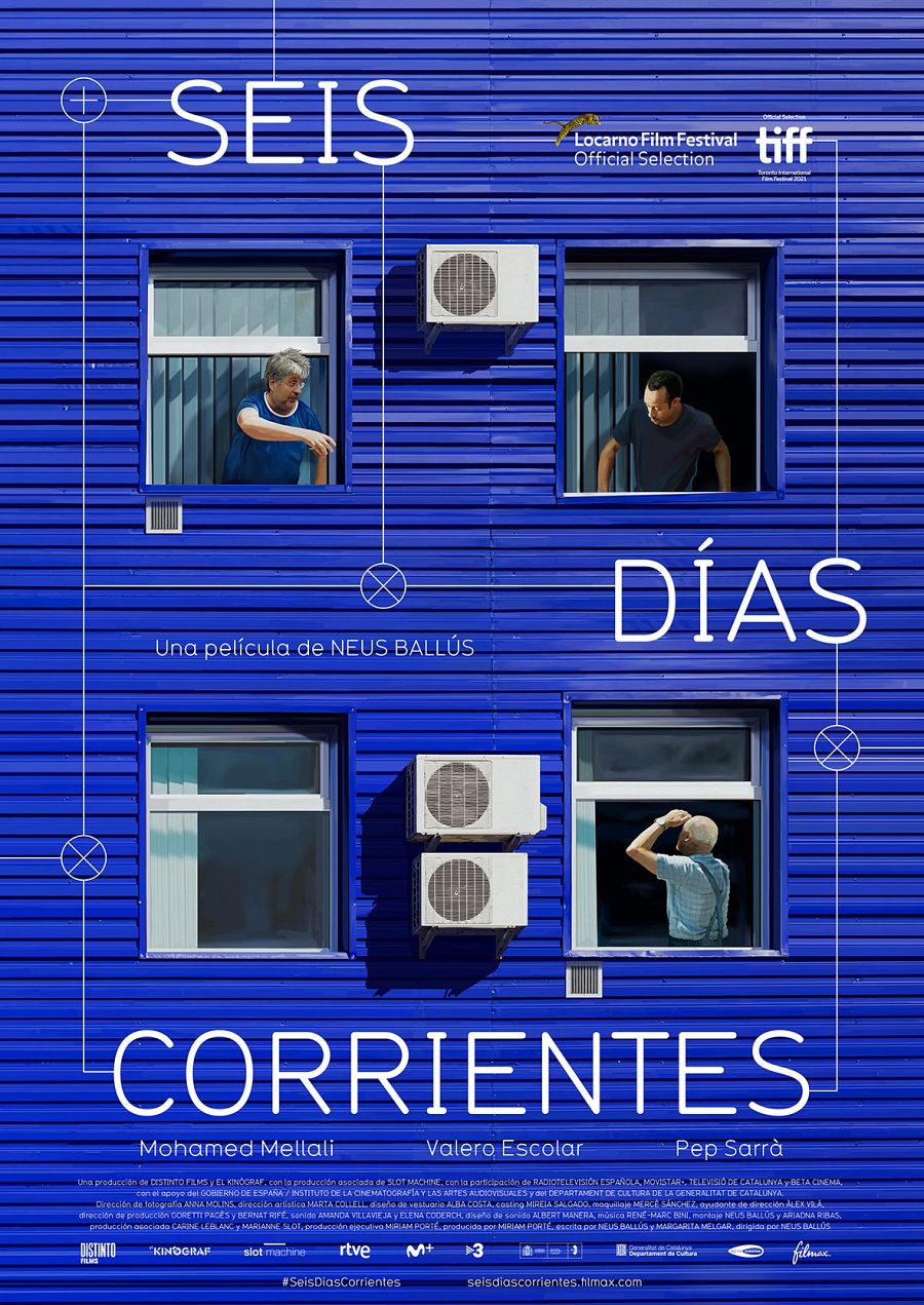 Cartel de 'Seis días corrientes', que se verá en Toronto