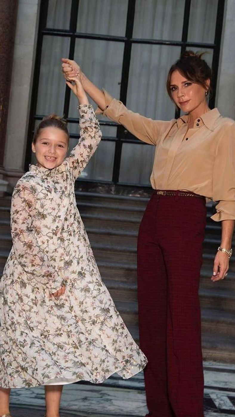 Victoria Beckham y su hija Harper