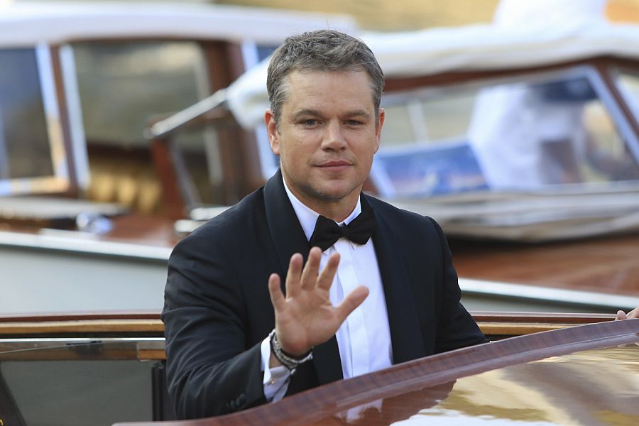 La estrella de Hollywood Matt Damon