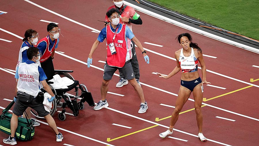 Katarina Johnson-Thompson renuncia a la asistencia médica