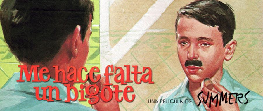 Cartel 'Me hace falta un bigote' (1986), Manuel Summers