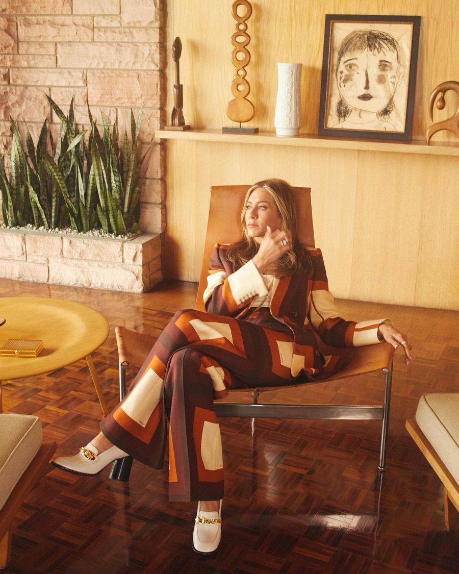 Jennifer Aniston y Harry Styles comparten el mismo traje de Gucci