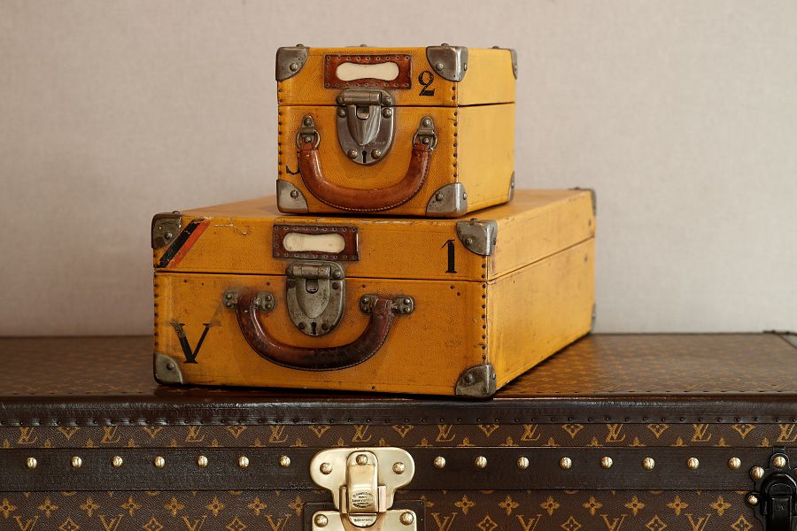 Las mejores ofertas en Caja Exterior de lona Louis Vuitton Bolsas