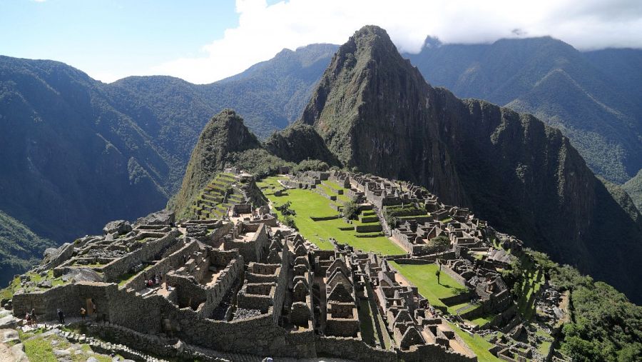 La ciudadela de Machu Picchu en Cusco, Perú