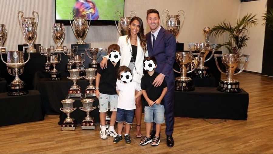 Antonela Roccuzzo, el mayor apoyo de Messi