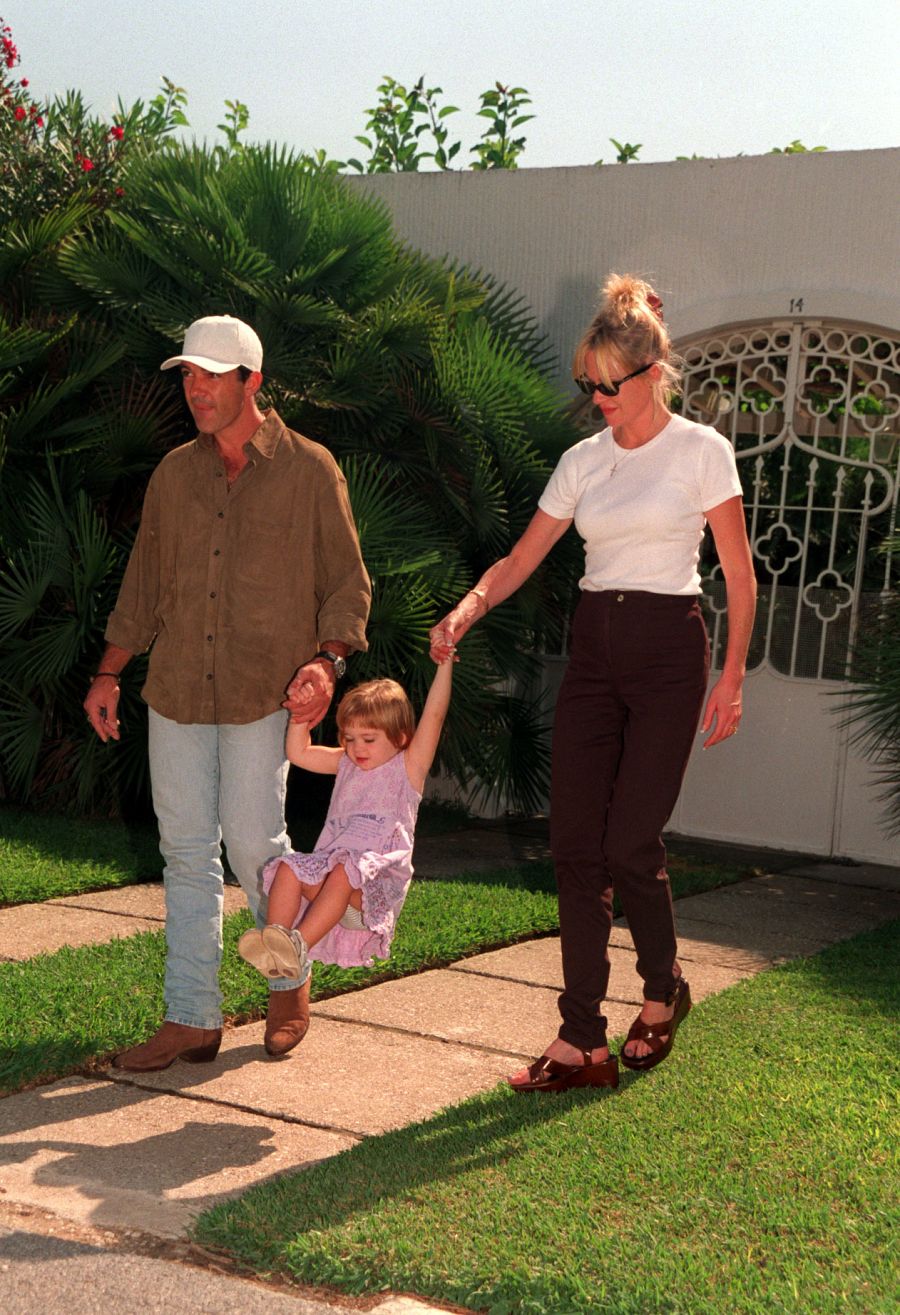 Antonio Banderas y Melanie Griffith tuvieron a su hija Stella del Carmen en 1996