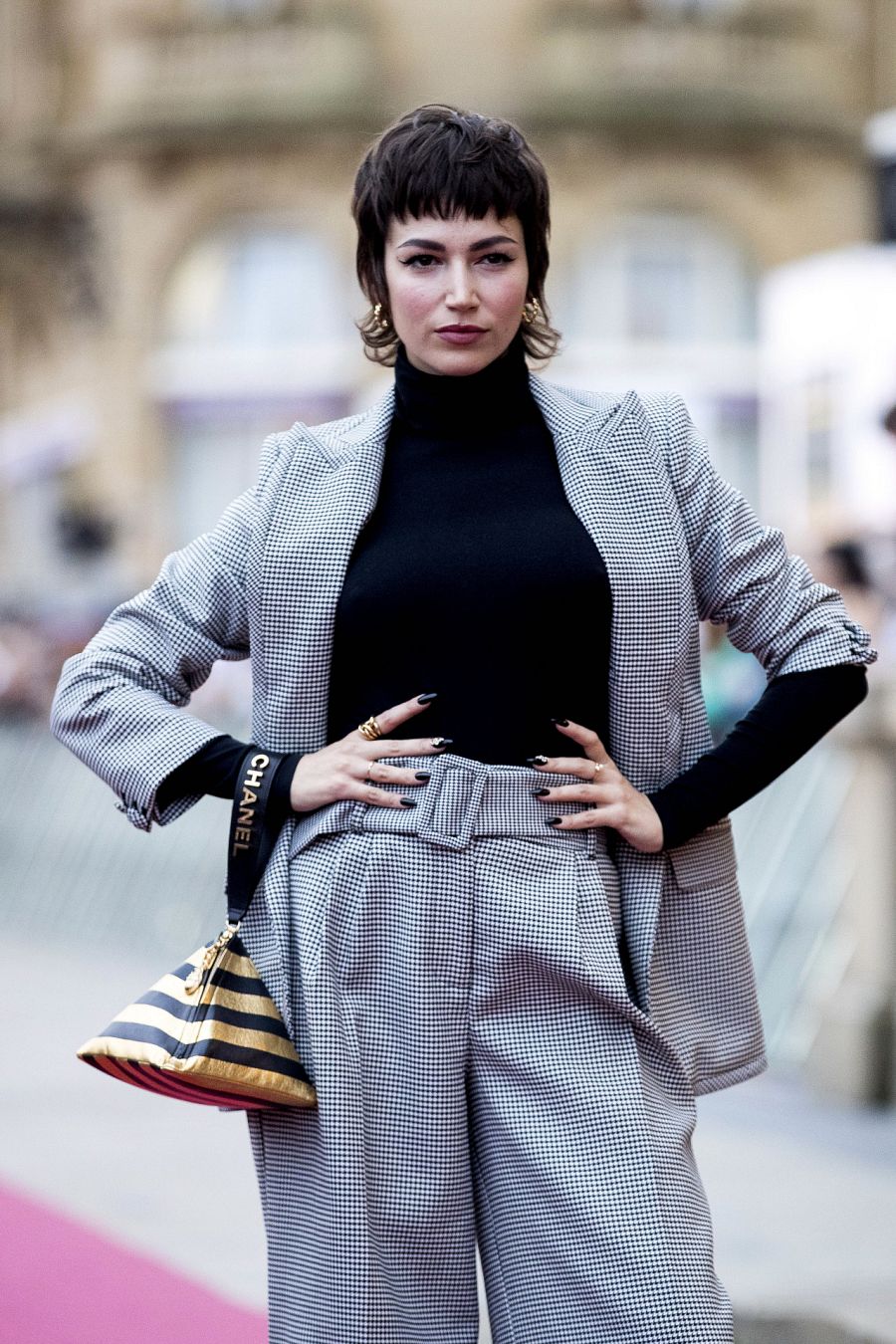 La actriz Úrsula Corberó en e Festival de San Sebastián