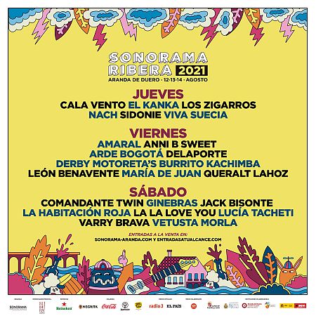 El cartel de Sonorama Ribera 2021