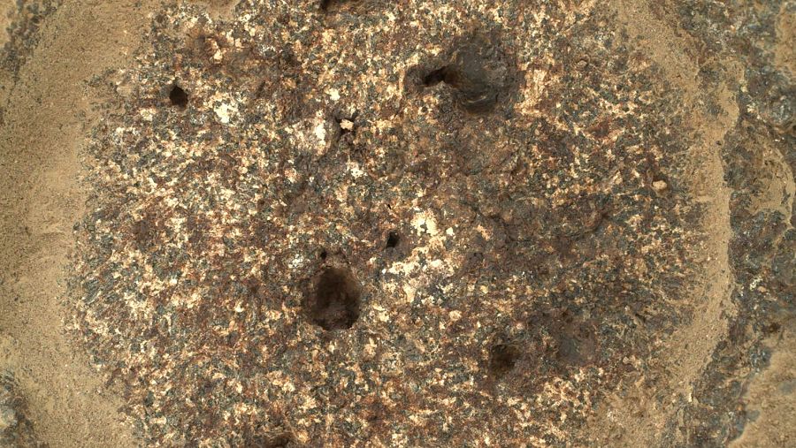 Imagende la superficie de Marte tomada por las cámaras del Perseverance