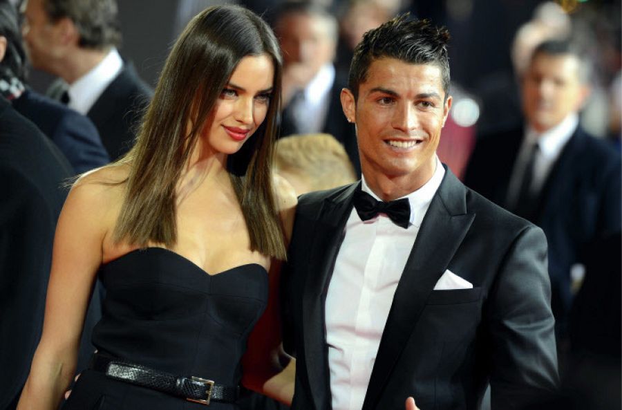 Irina Shayk y Cristinano Ronaldo
