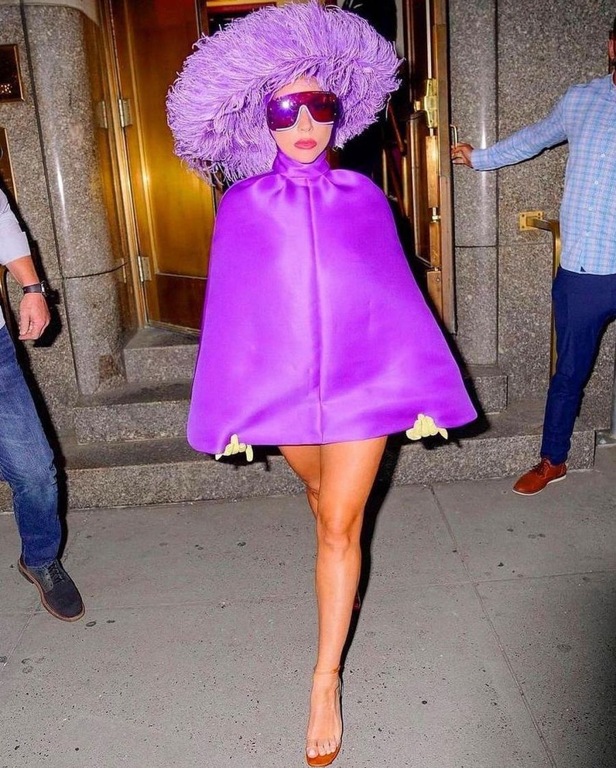 Outfit de la cantante y actriz Lady Gaga