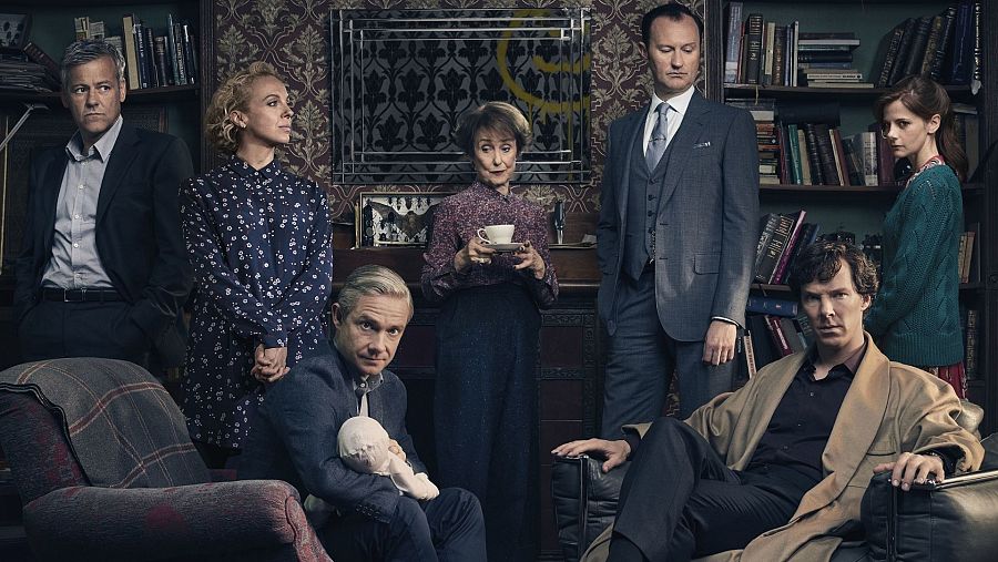 Una Stubbs hacía el papel de la señora Hudson en 'Sherlock'