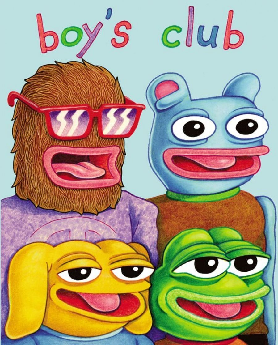 Portada del cómic 'Boy's Club' de Matt Furie