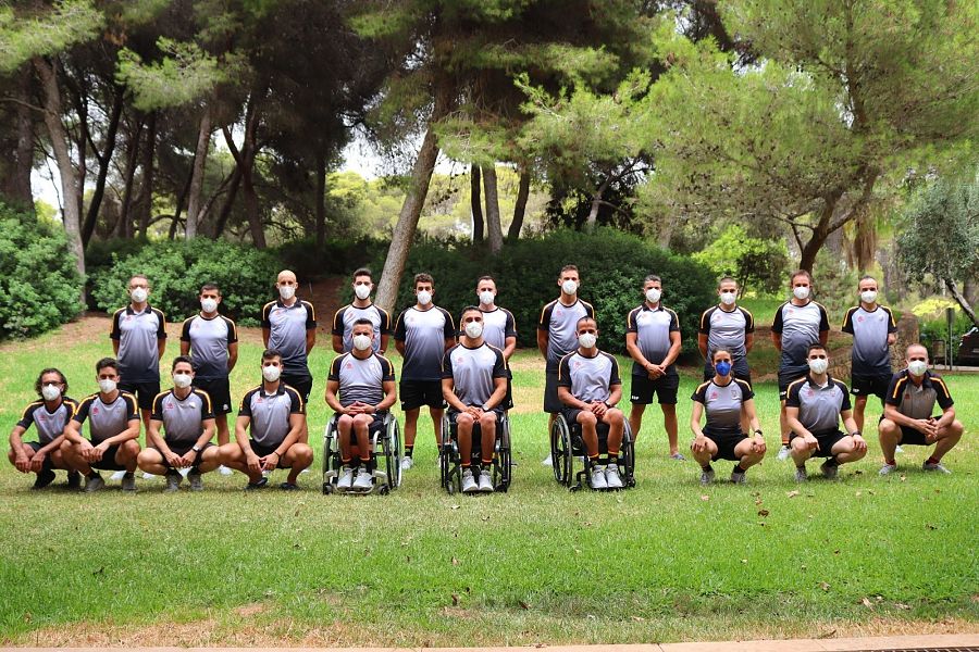 Palma de Mallorca recibió al equipo de ciclismo