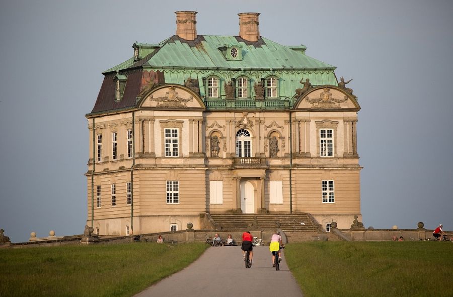 El Palacio del Hermitage en Dyrehaven