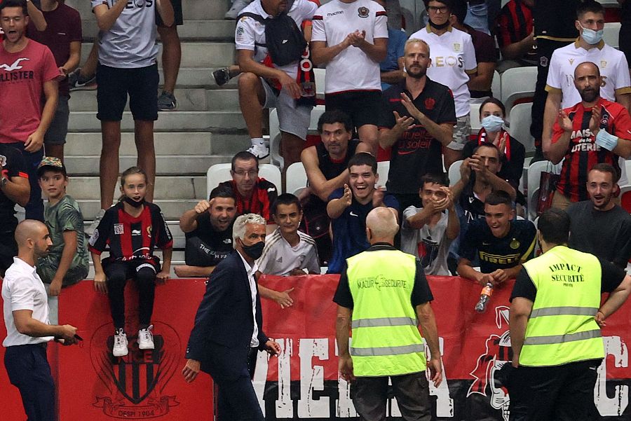 El presidente defendió a su ultras posteriormente en rueda de prensa
