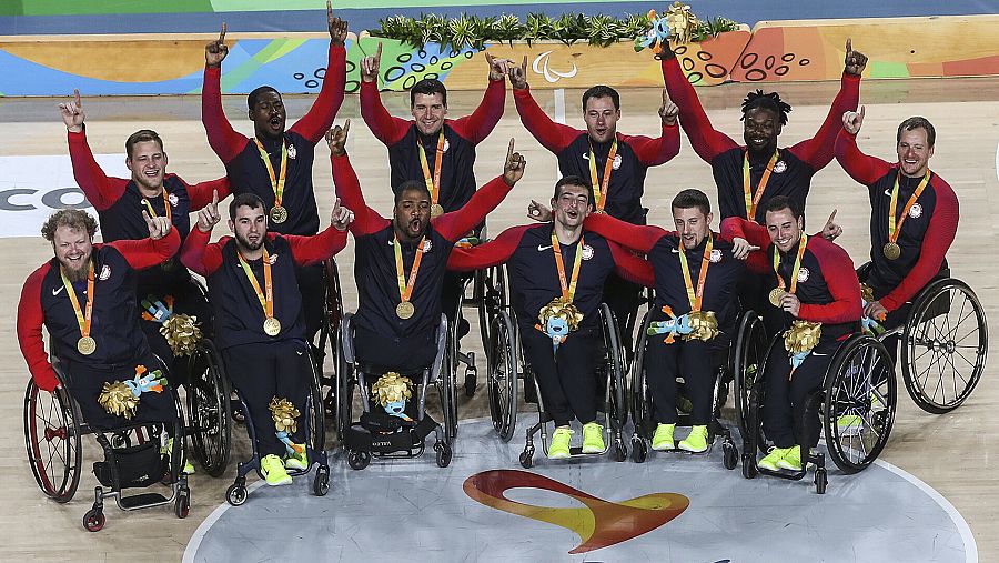 Estados Unidos baloncesto siilla de ruedas Juegos Paralimpicos Rio 2016