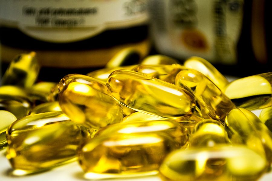 Cápsulas de omega-3