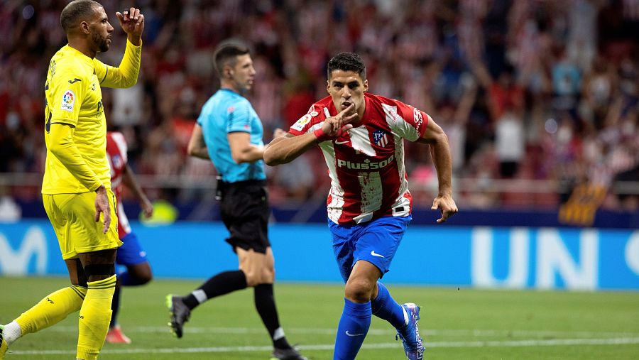 Luis Suárez anota el 1-1