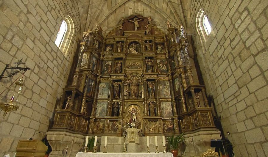 Retablo de la iglesia de Santa María del Olmo