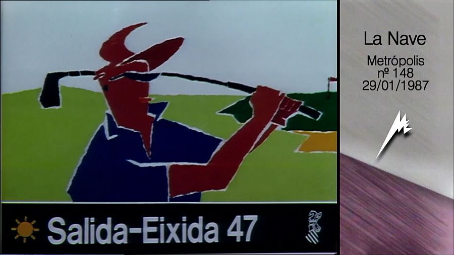 Programa Metrópolis dedicado a La Nave en 1987.