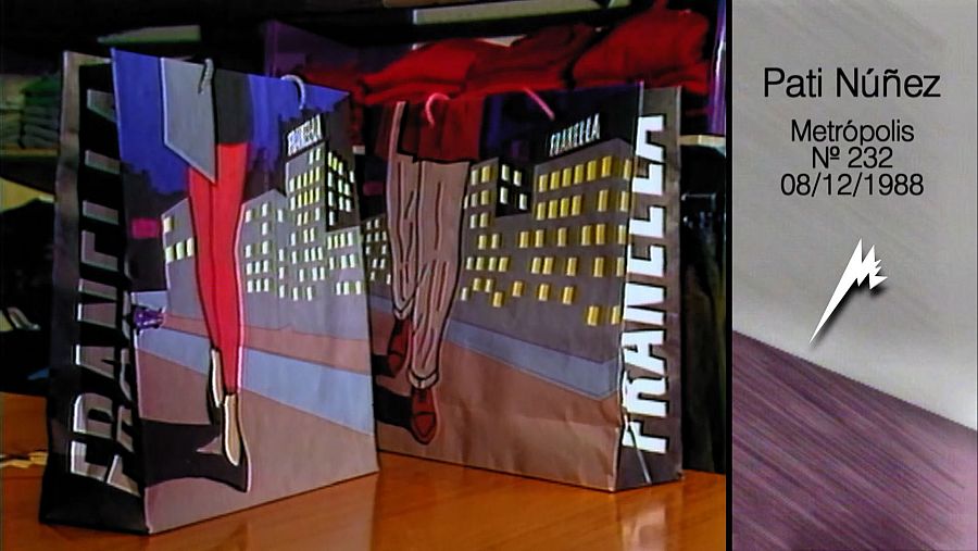 Programa Metrópolis dedicado a Pati Núñez en 1988.