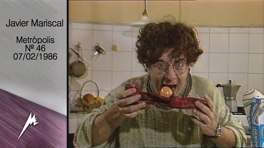 Programa Metrópolis dedicado a Javier Mariscal en 1986.