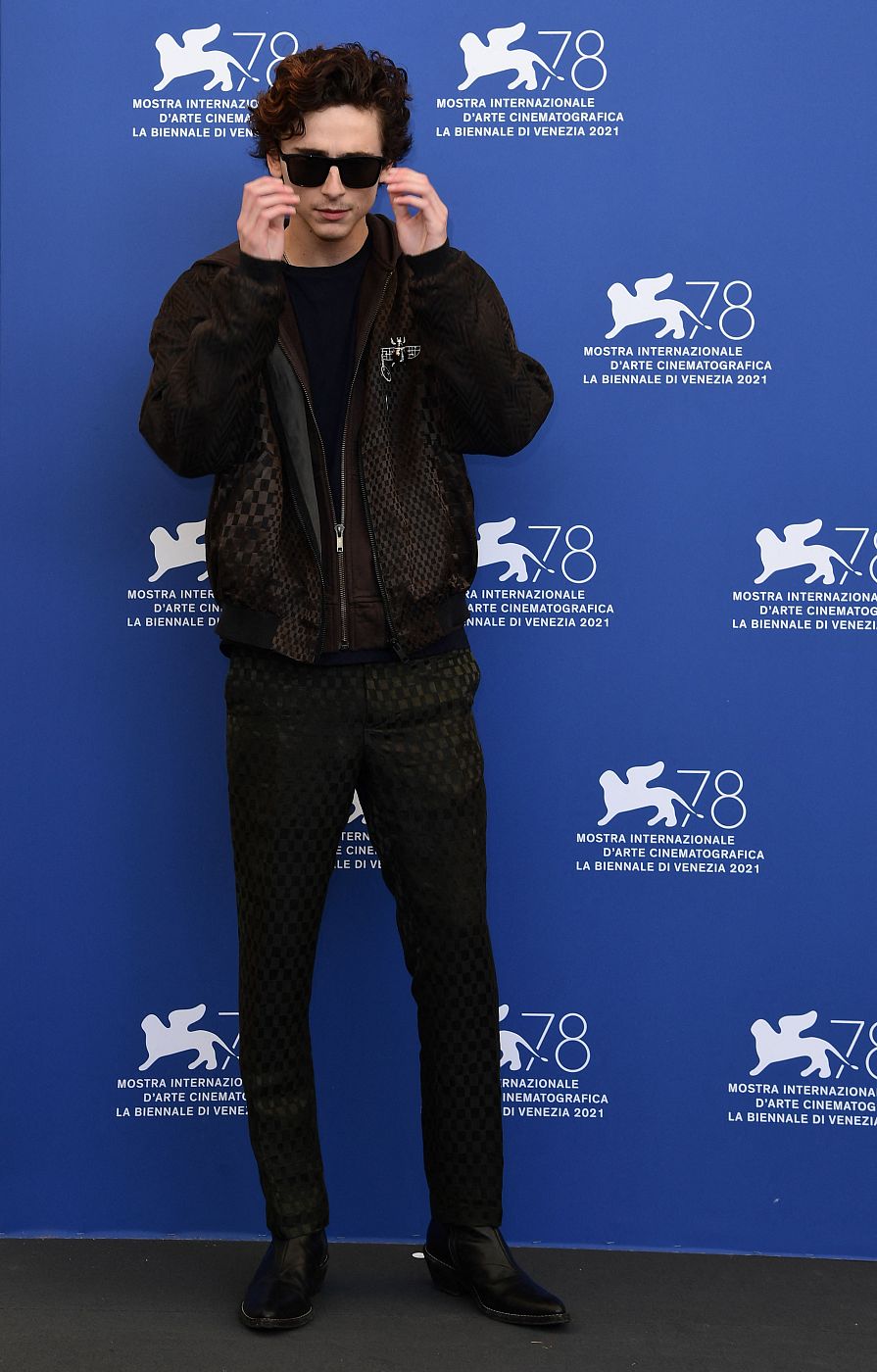 Timothée Chalamet en el Festival de cine de Venecia