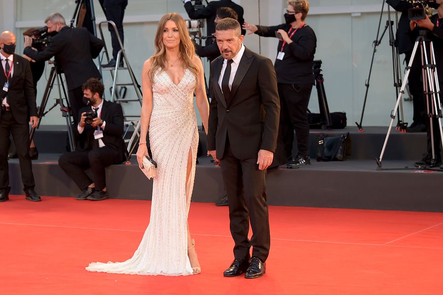 Antonio Banderas y Nicole Kimpel