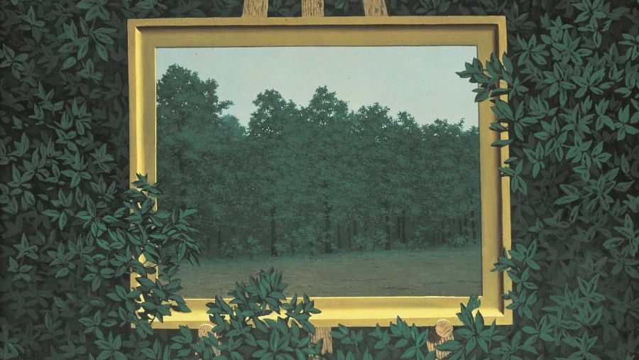 René Magritte. La cascada, 1961