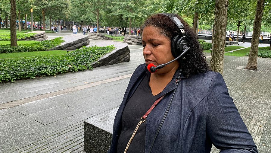 Rubiela Arias, coordinadora de la Asociacion de trabajadores latinos del WTC