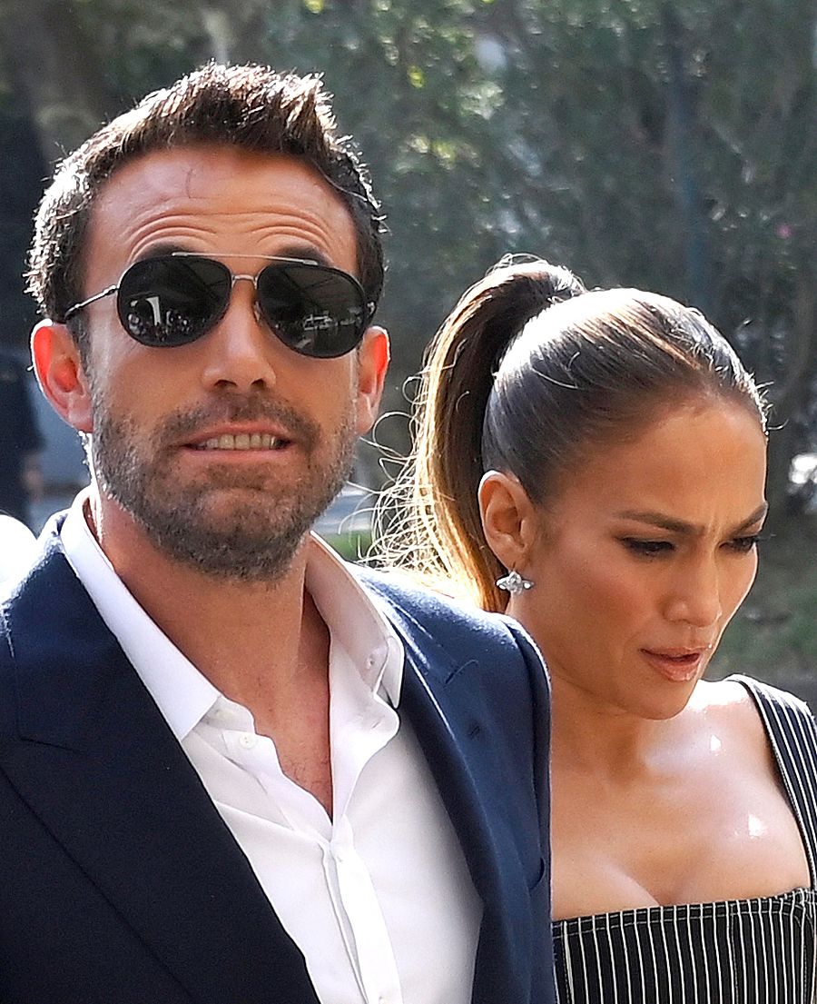 Ben Affleck y Jennifer Lopez en Venecia