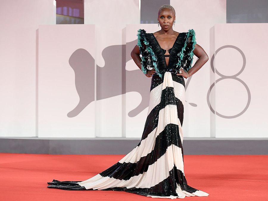 Cynthia Erivo en la premiere de 'The Last Duel'
