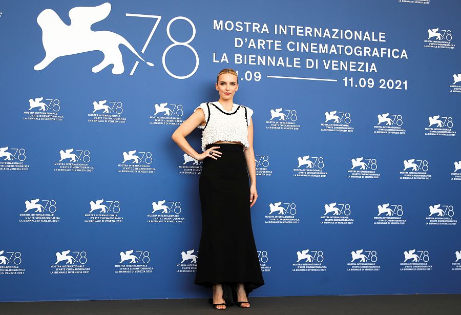 Jodie Comer en el Festival de Venecia