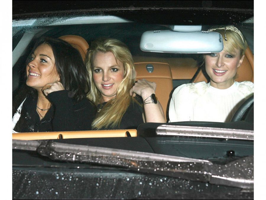 Lindsay Lohan, Britney Spears y Paris Hilton