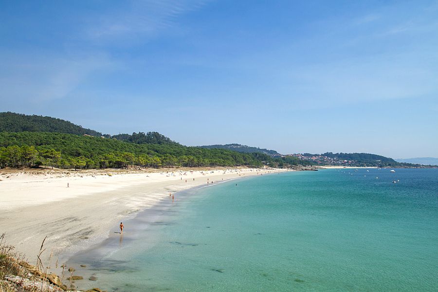 Playa Barra en Galicia, playa naturista