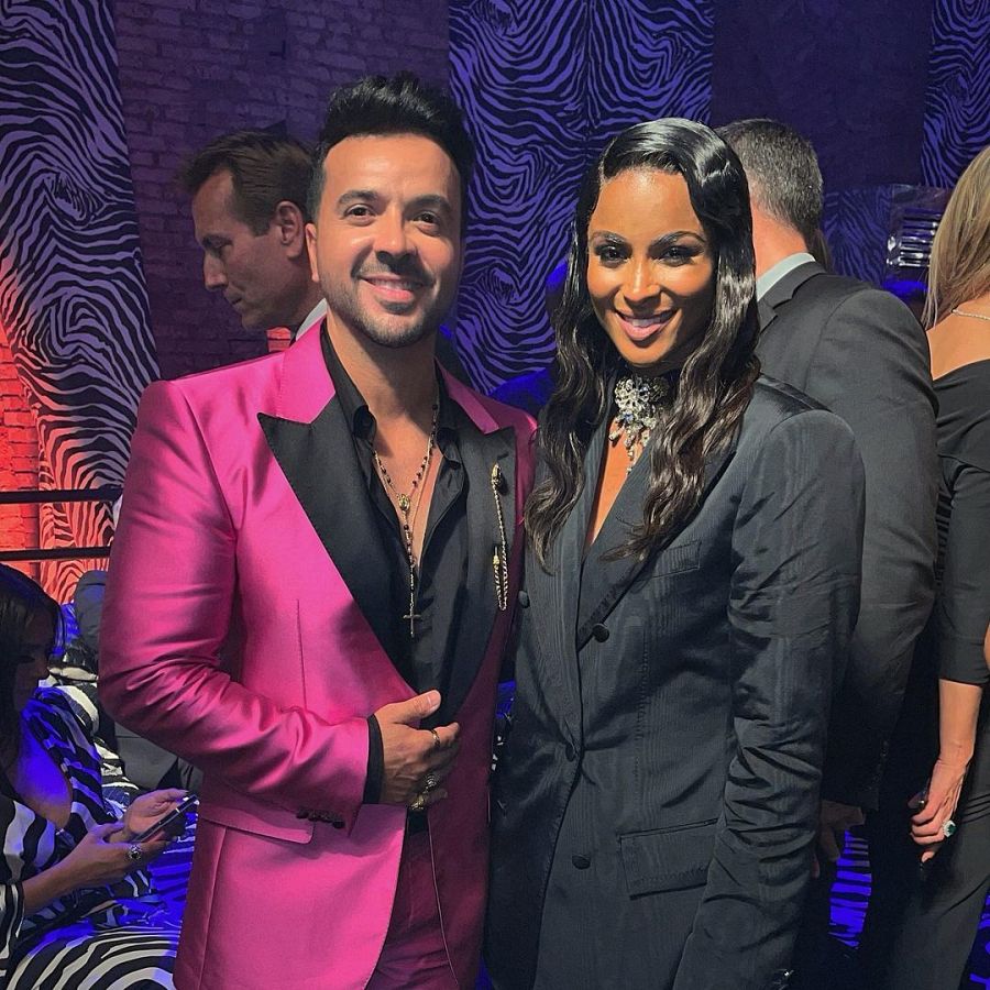 Luis Fonsi y Ciara en Venecia