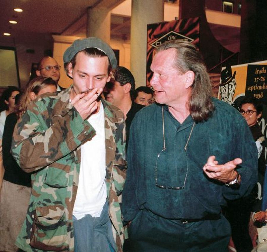 Johnny Depp y Terry Gilliam, 1998