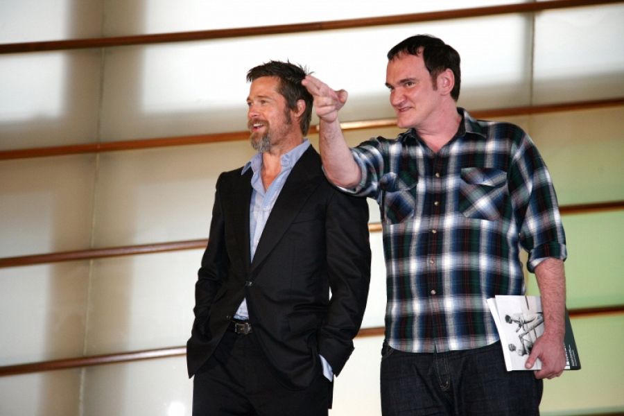 Brad Pitt y Quentin Tarantino, 2009