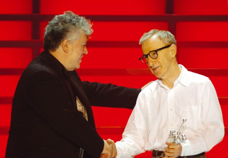 Woody Allen y Pedro Almodóvar, 2004