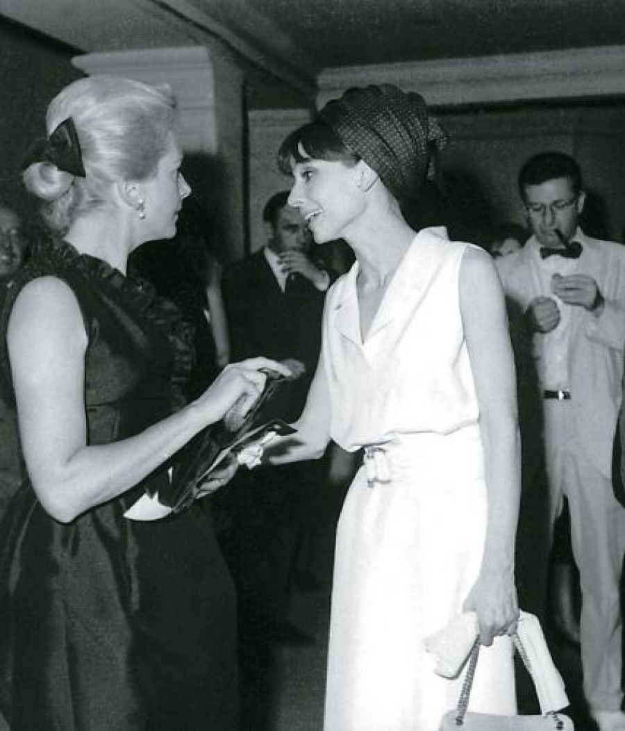 Deborah Kerr y Audrey Hepburn, 1964